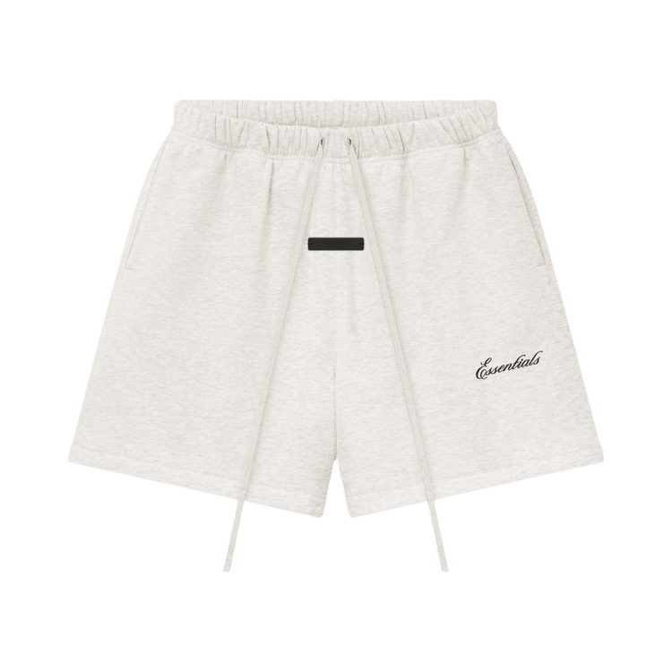 Fear of God Essentials Signature Classic Sweatshort Oatmeal Heather (SS26) - Im Your Wardrobe