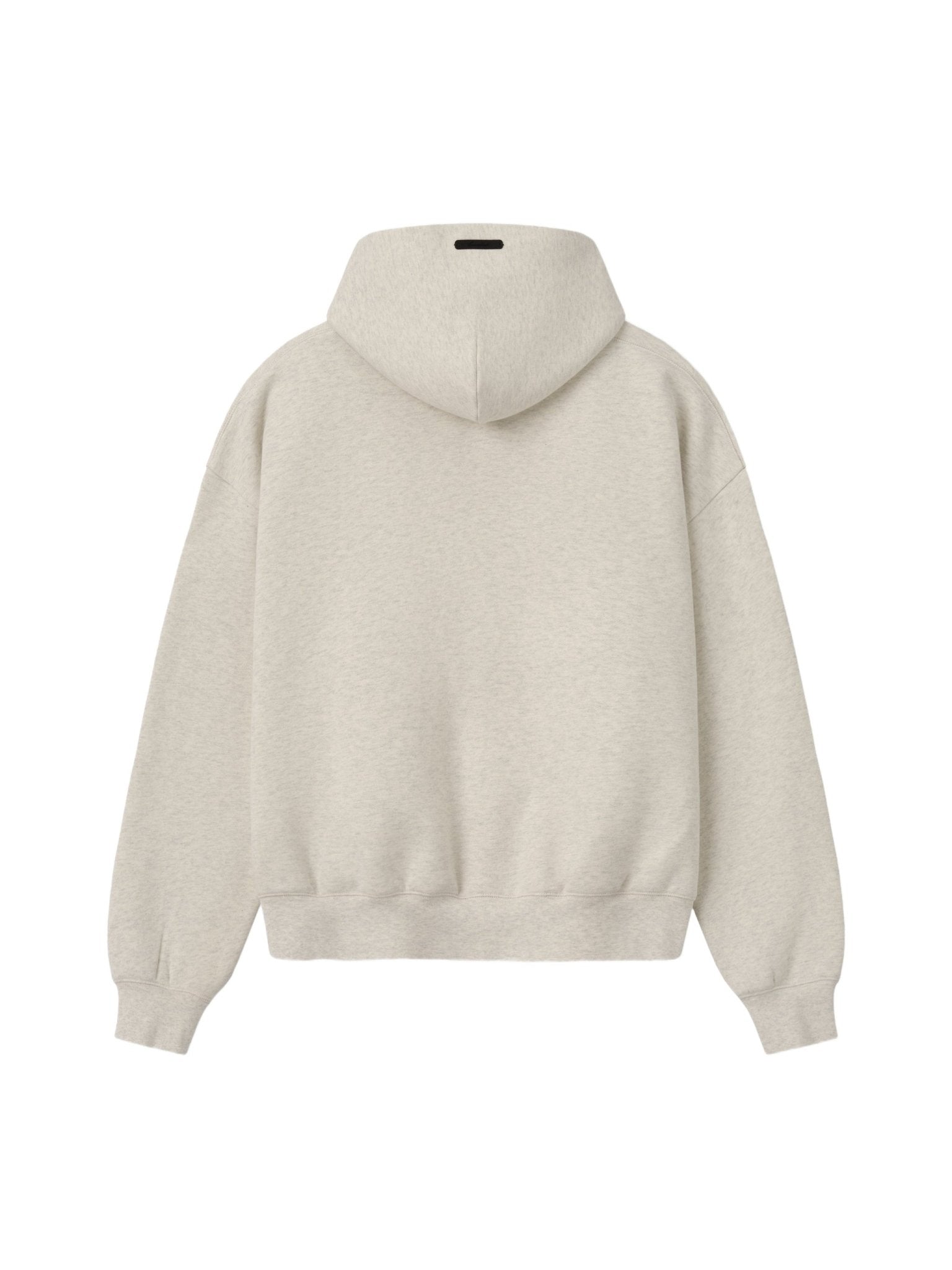 Fear of God Essentials Signature Classic Zip Up Hoodie Marble Heather - Im Your Wardrobe