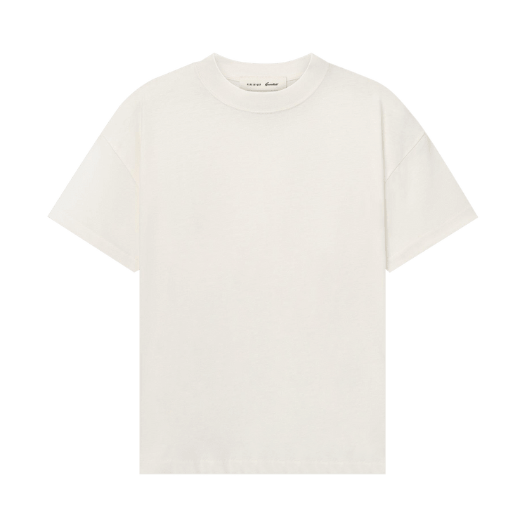 Fear of God Essentials Signature Essential T-Shirt Ivory (SS26) - Im Your Wardrobe
