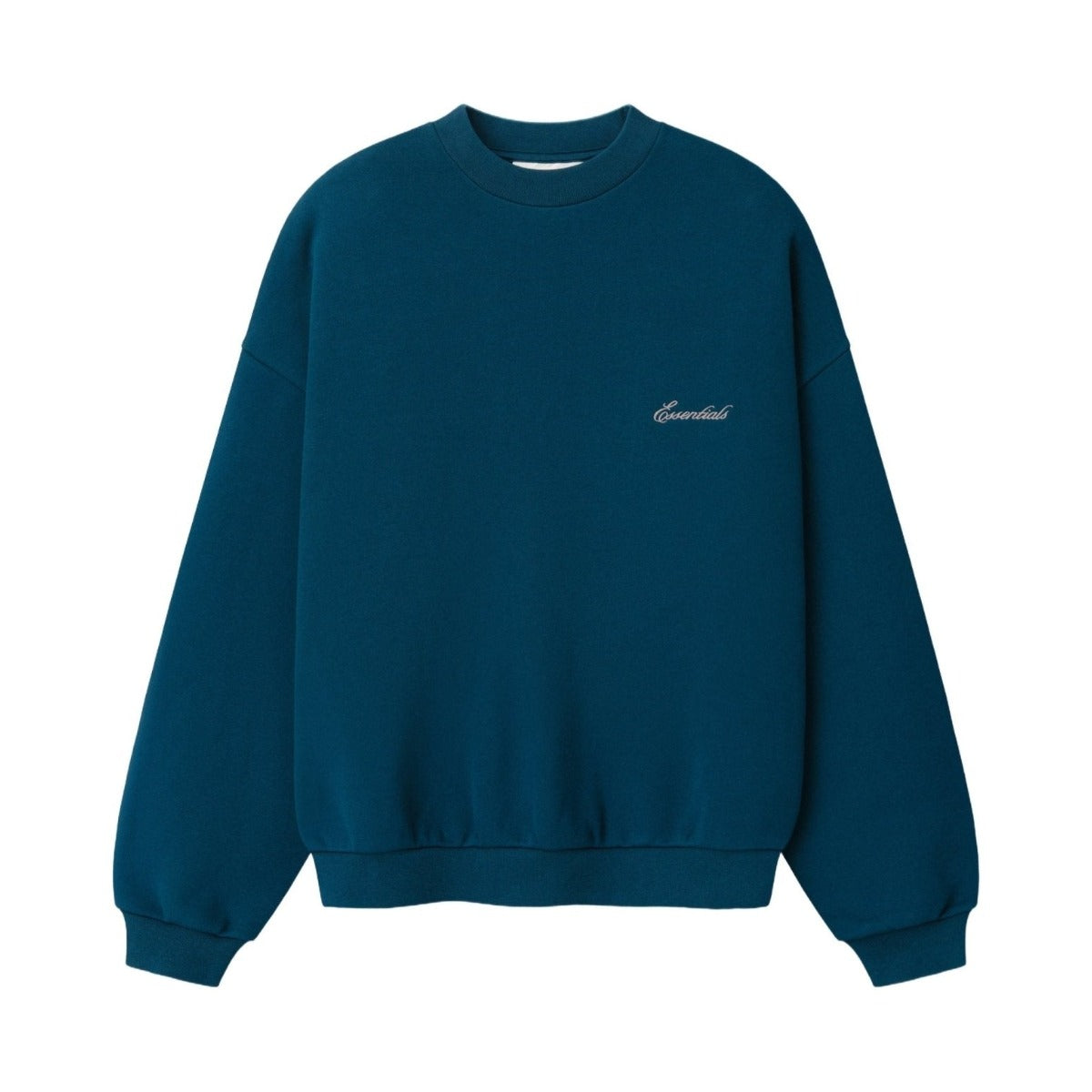 Fear of God Essentials Signature Lounge Crewneck Sweatshirt Night Sea - Im Your Wardrobe