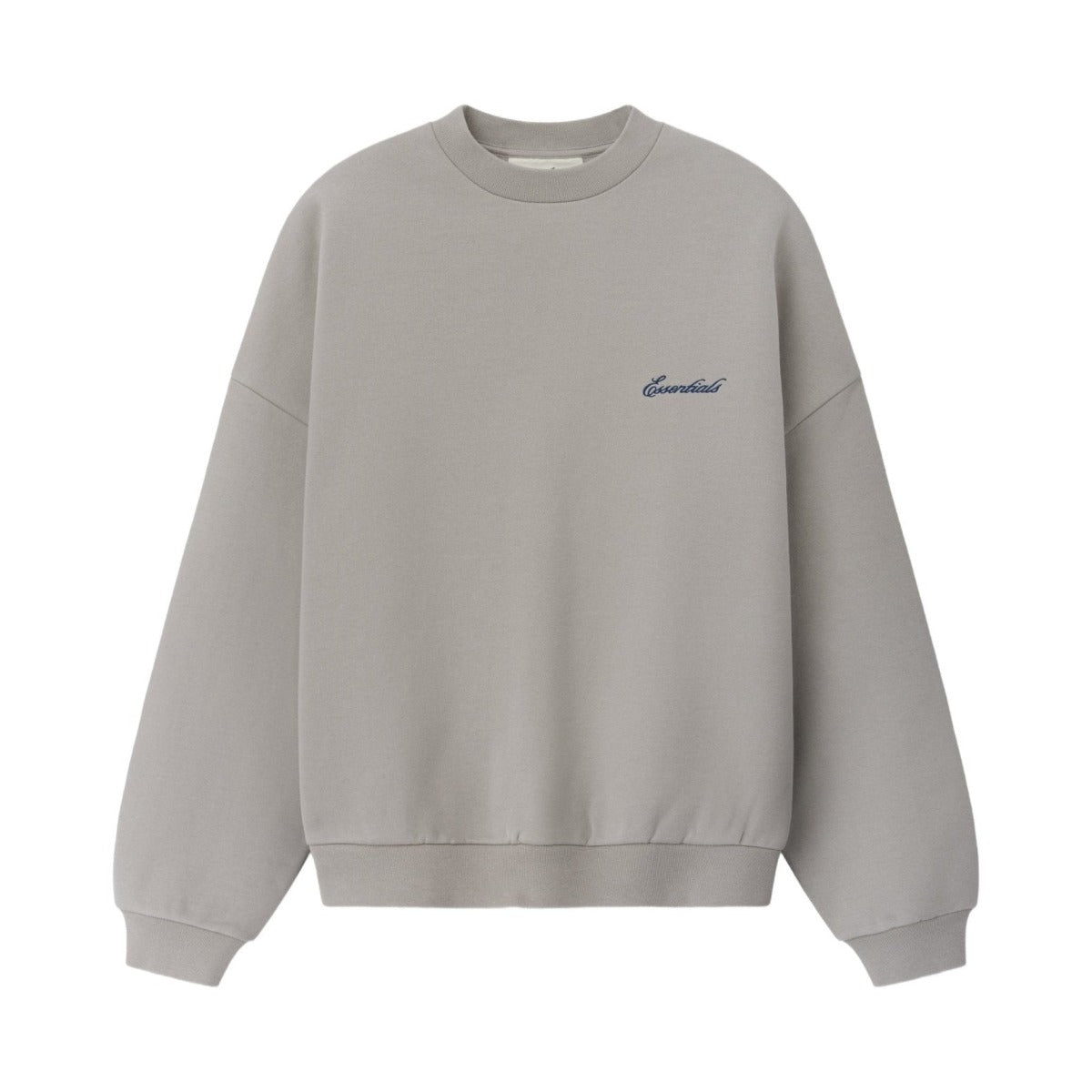 Fear of God Essentials Signature Lounge Crewneck Sweatshirt Stone - Im Your Wardrobe