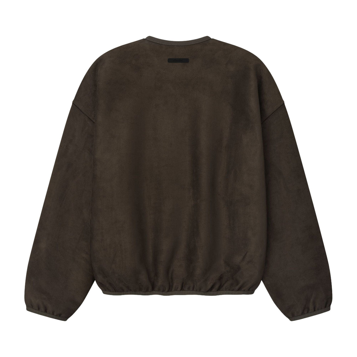 Fear of God Essentials Signature Modern Crewneck With Piping Sweatshirt Brown (SS26) - Im Your Wardrobe