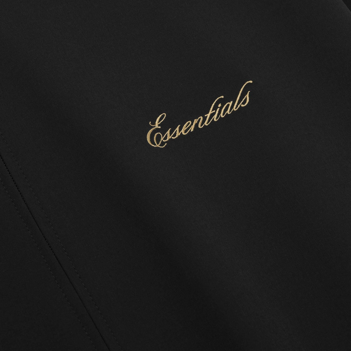 Fear Of God Essentials Signature Track Jacket Vintage Black - Im Your Wardrobe