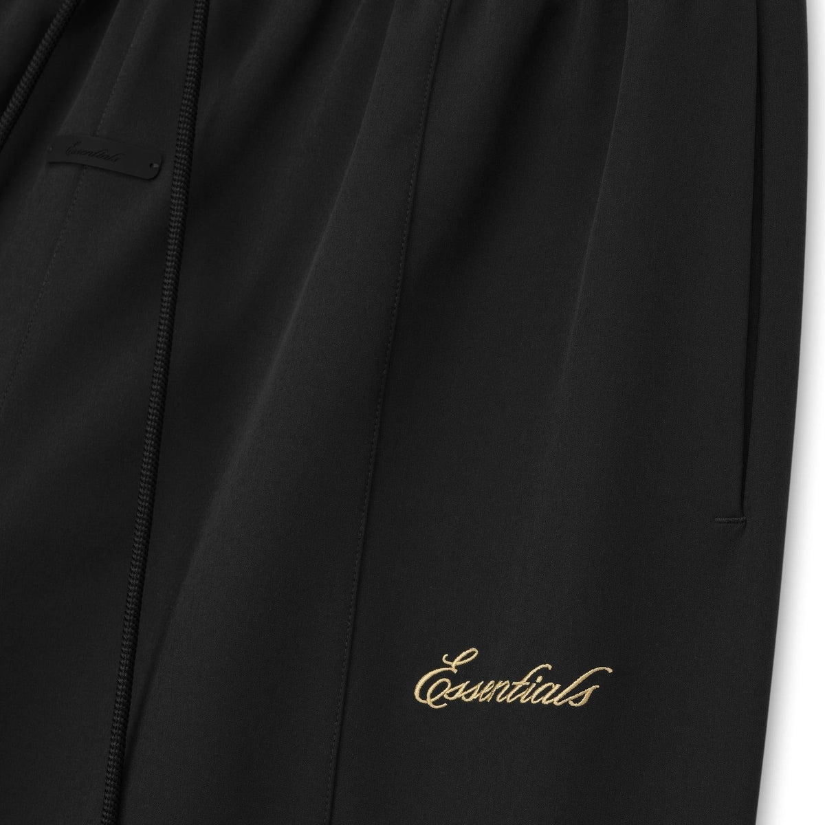 Fear Of God Essentials Signature Track Pant Vintage Black - Im Your Wardrobe