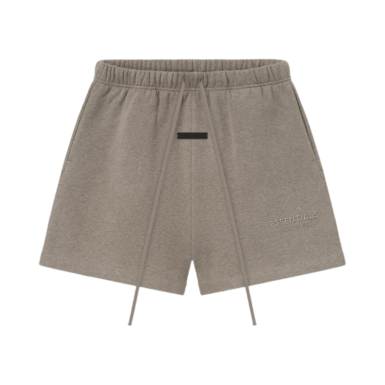 Fear of God Essentials Soccer Fleece Sweatshort Homestead Heather (SS25) - Im Your Wardrobe