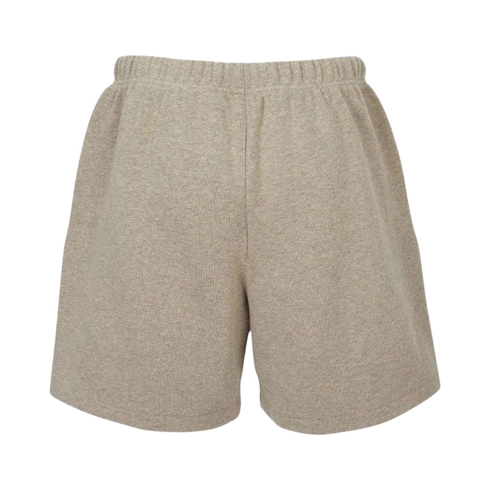 Fear of God Essentials Soccer Fleece Sweatshort Homestead Heather (SS25) - Im Your Wardrobe