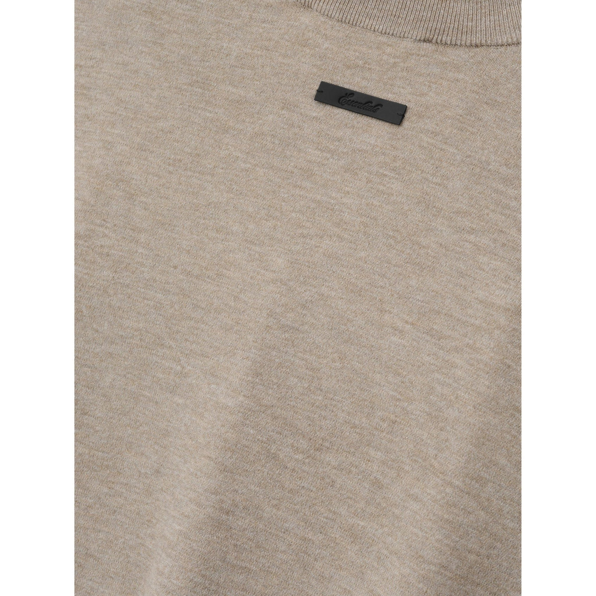 Fear of God Essentials Soft Knit Long Sleeve Tee Seal Heather - Im Your Wardrobe