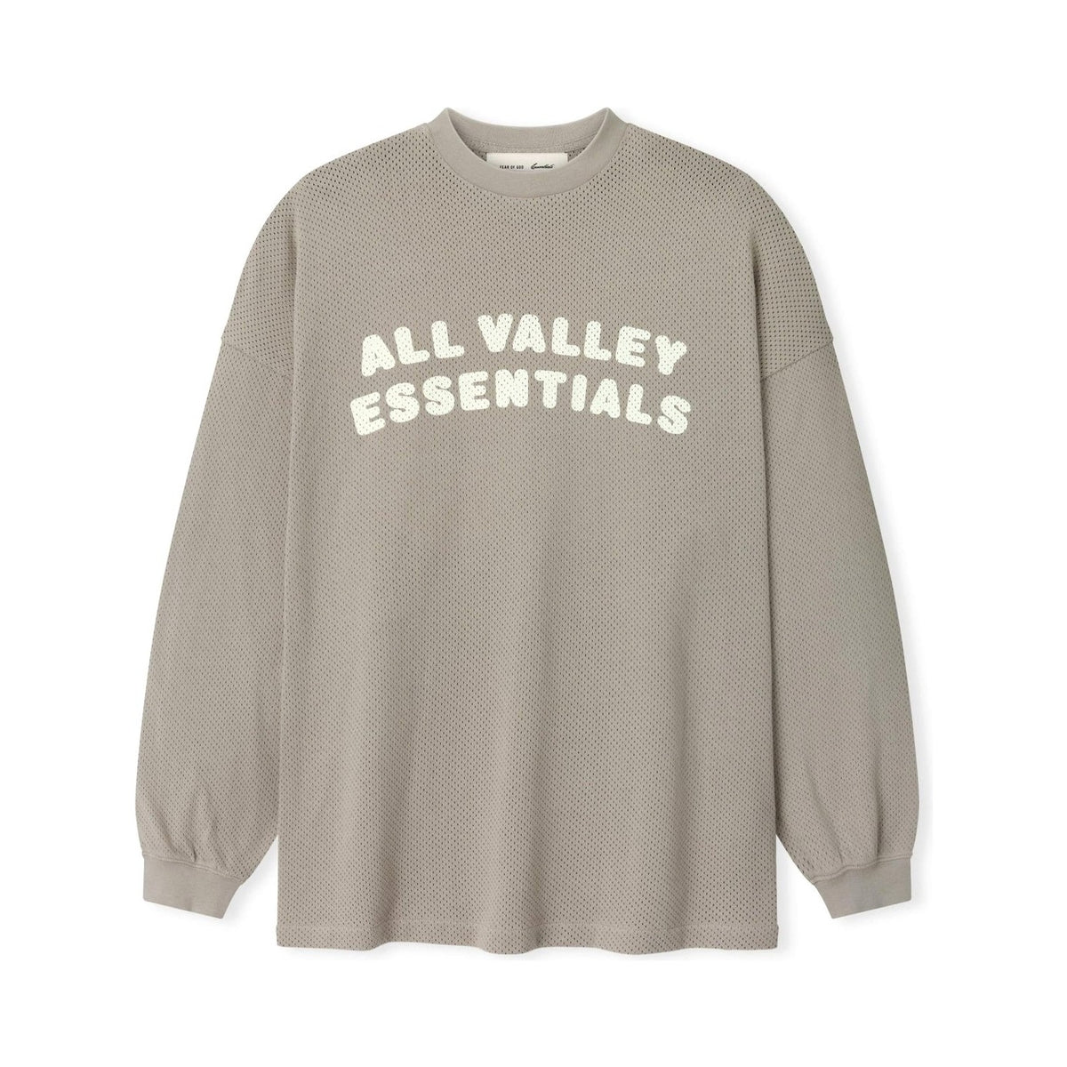 Fear of God Essentials Sport Mesh Merch Long Sleeve Tee Seal - Im Your Wardrobe