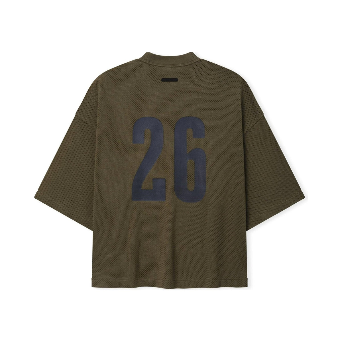 Fear of God Essentials Sport Mesh Merch Tee Boxy Fit Moss - Im Your Wardrobe