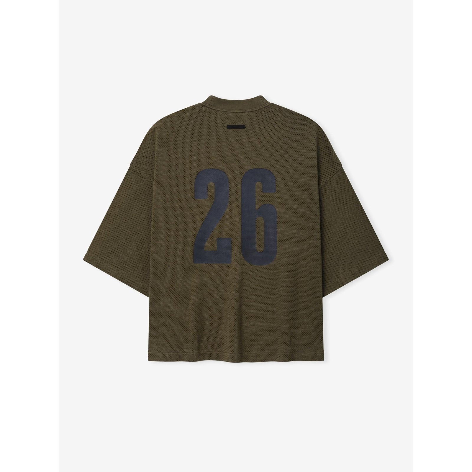 Fear of God Essentials Sport Mesh Merch Tee Boxy Fit Moss - Im Your Wardrobe