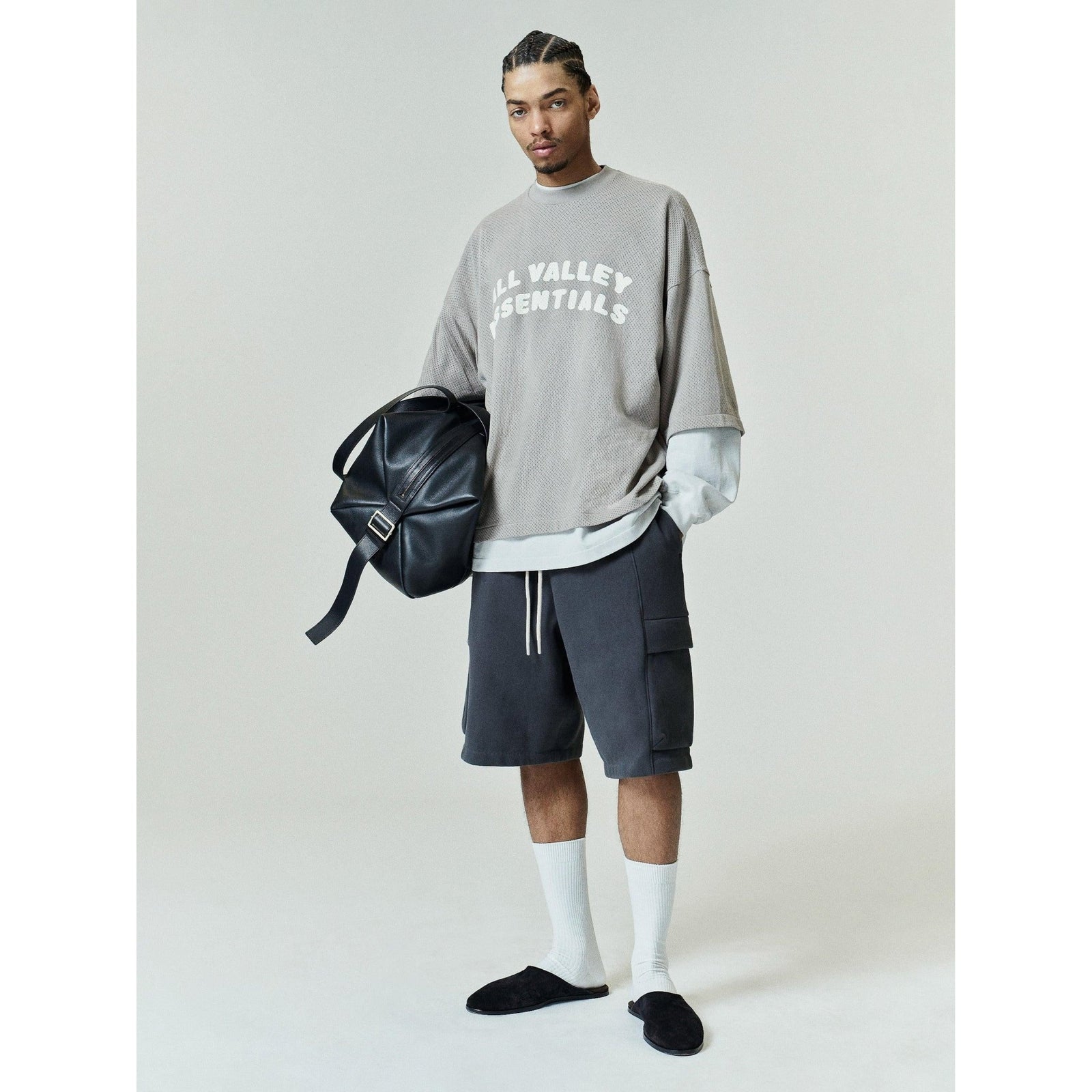 Fear of God Essentials Sport Mesh Merch Tee Boxy Fit Seal - Im Your Wardrobe