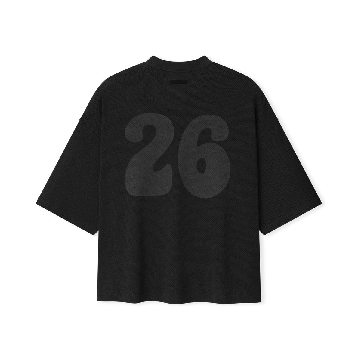 Fear of God Essentials Sport Mesh Merch Tee Boxy Fit Vintage Black - Im Your Wardrobe