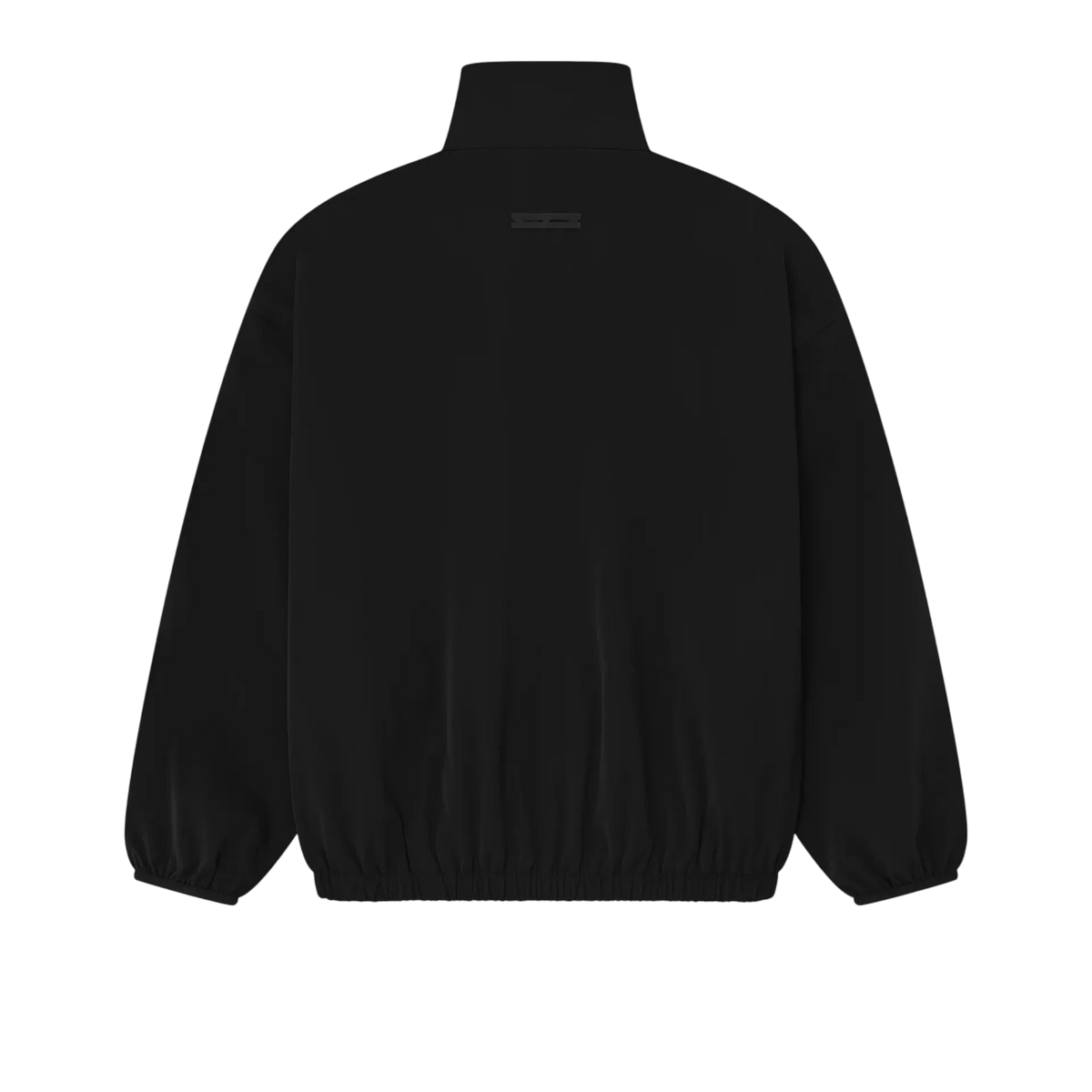 Fear of God Essentials Sporty Nylon Half Zip Jet Black - Im Your Wardrobe