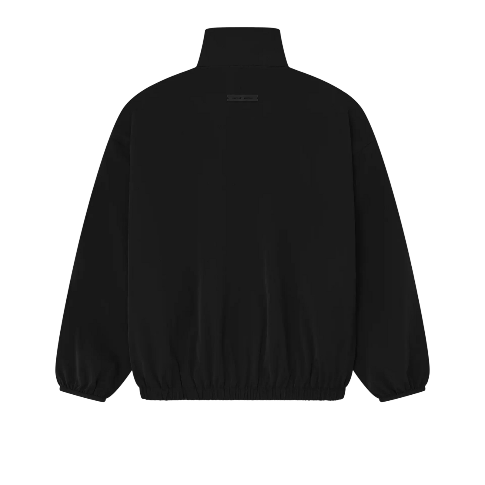 Fear of God Essentials Sporty Nylon Half Zip Jet Black - Im Your Wardrobe