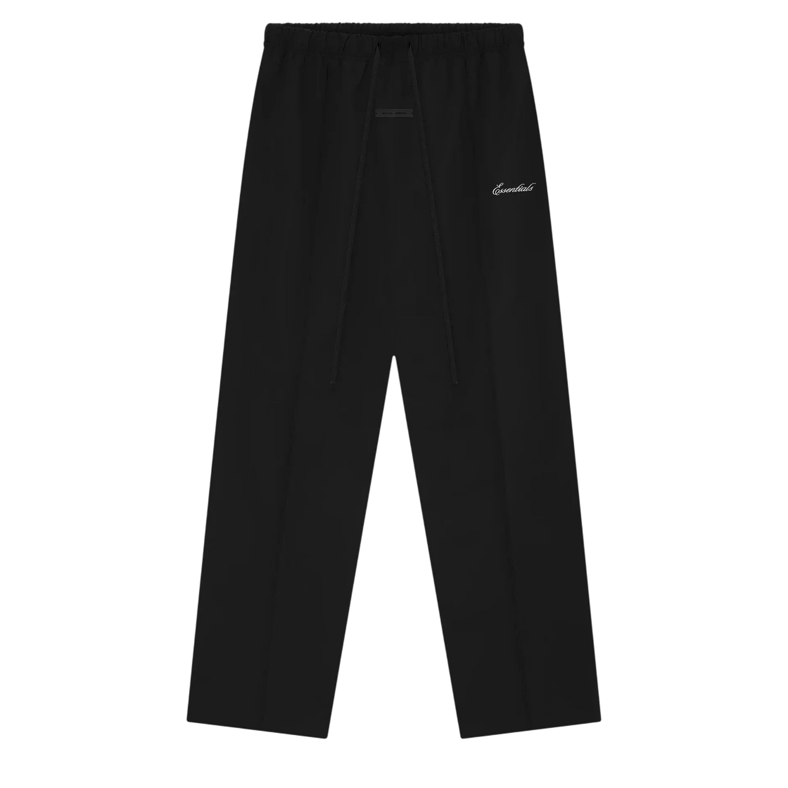 Fear of God Essentials Sporty Nylon Relaxed Trackpant Jet Black - Im Your Wardrobe