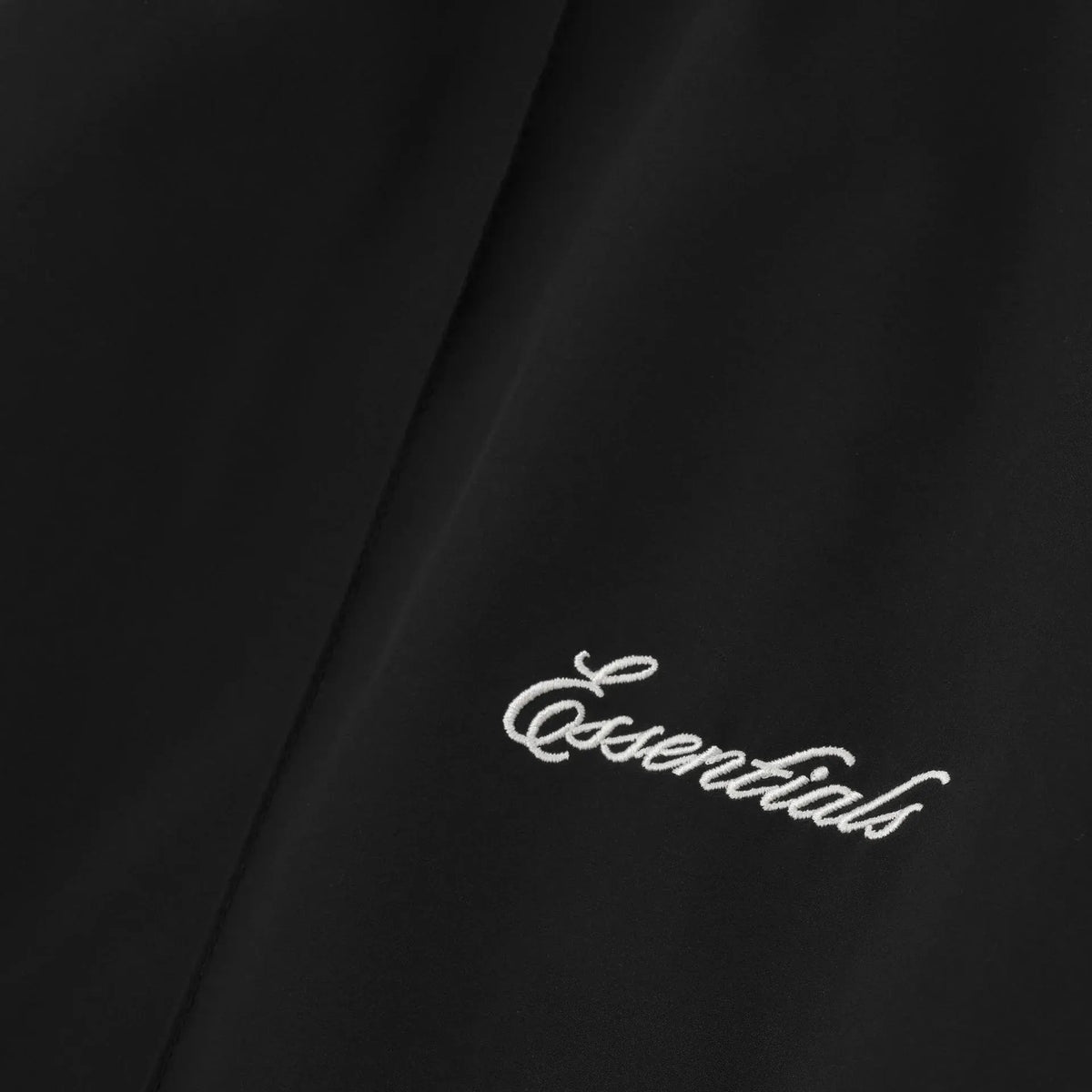 Fear of God Essentials Sporty Nylon Relaxed Trackpant Jet Black - Im Your Wardrobe