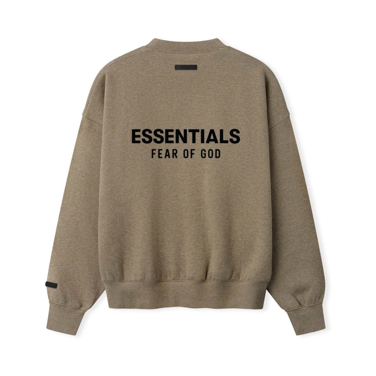 Fear of God Essentials SS26 Classic Crewneck Sweatshirt Homestead Heather - Im Your Wardrobe