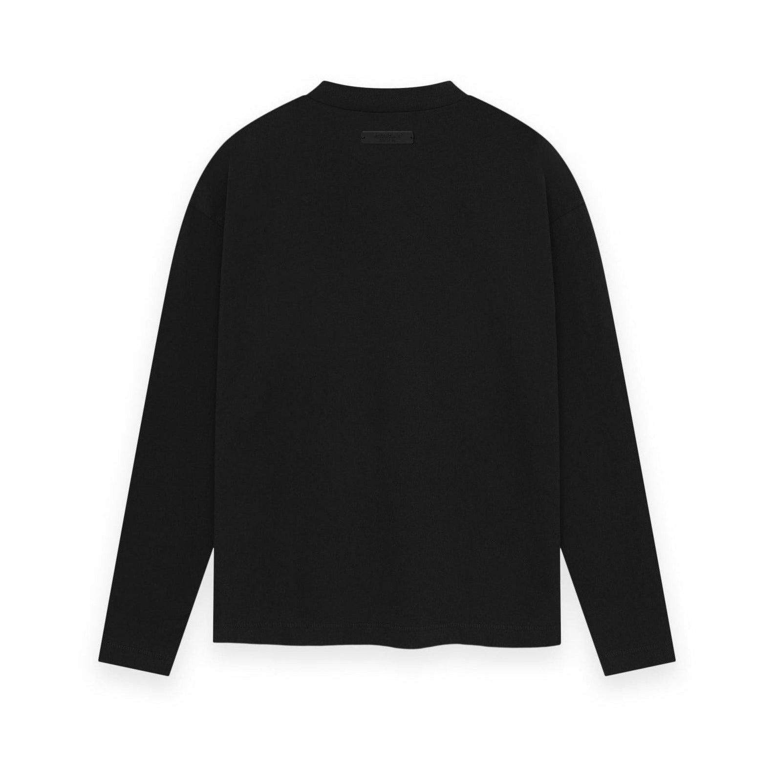 Fear of God Essentials SS26 Classic Long Sleeve Tee Vintage Black/White - Im Your Wardrobe