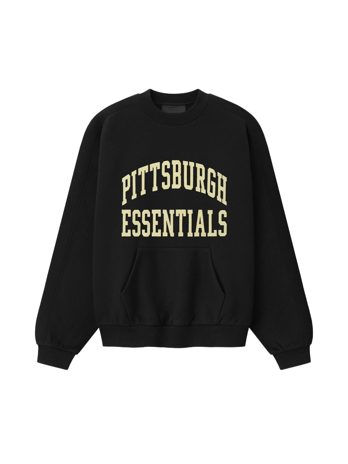 Fear of God Essentials Steelers 90s Relaxed Crewneck Black - Im Your Wardrobe