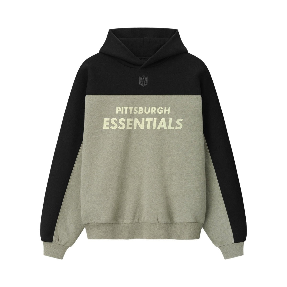 Fear of God Essentials Steelers 90s Relaxed Hoodie Seal Heather - Im Your Wardrobe