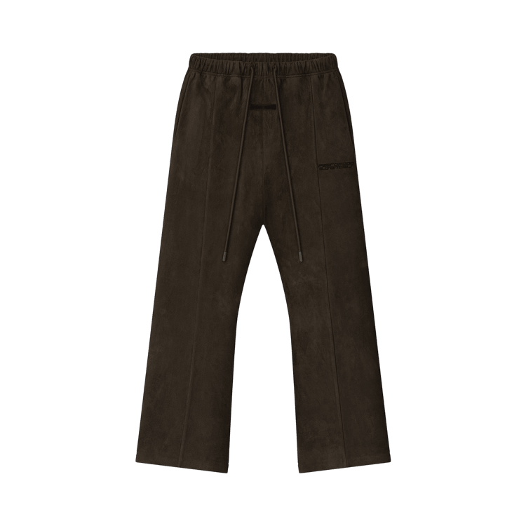 Fear of God Essentials Suede Fleece Flare Pant Brown (2025) - Im Your Wardrobe