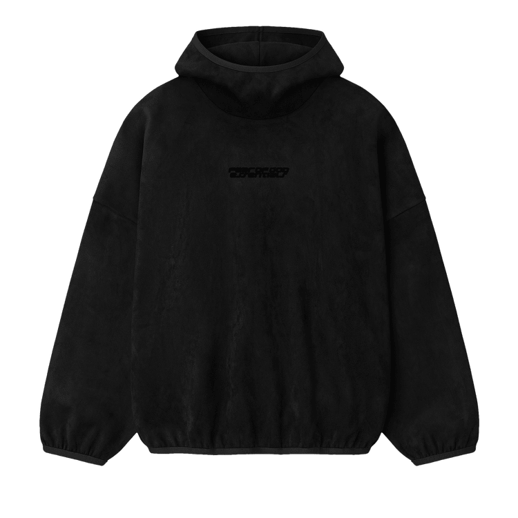 Fear of God Essentials Suede Fleece Modern Hoodie Vintage Black (2025) - Im Your Wardrobe