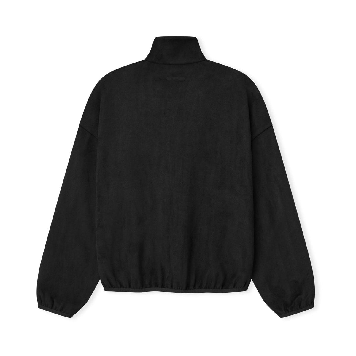 Fear of God Essentials Suede Fleece Signature Modern Track Jacket Vintage Black - Im Your Wardrobe