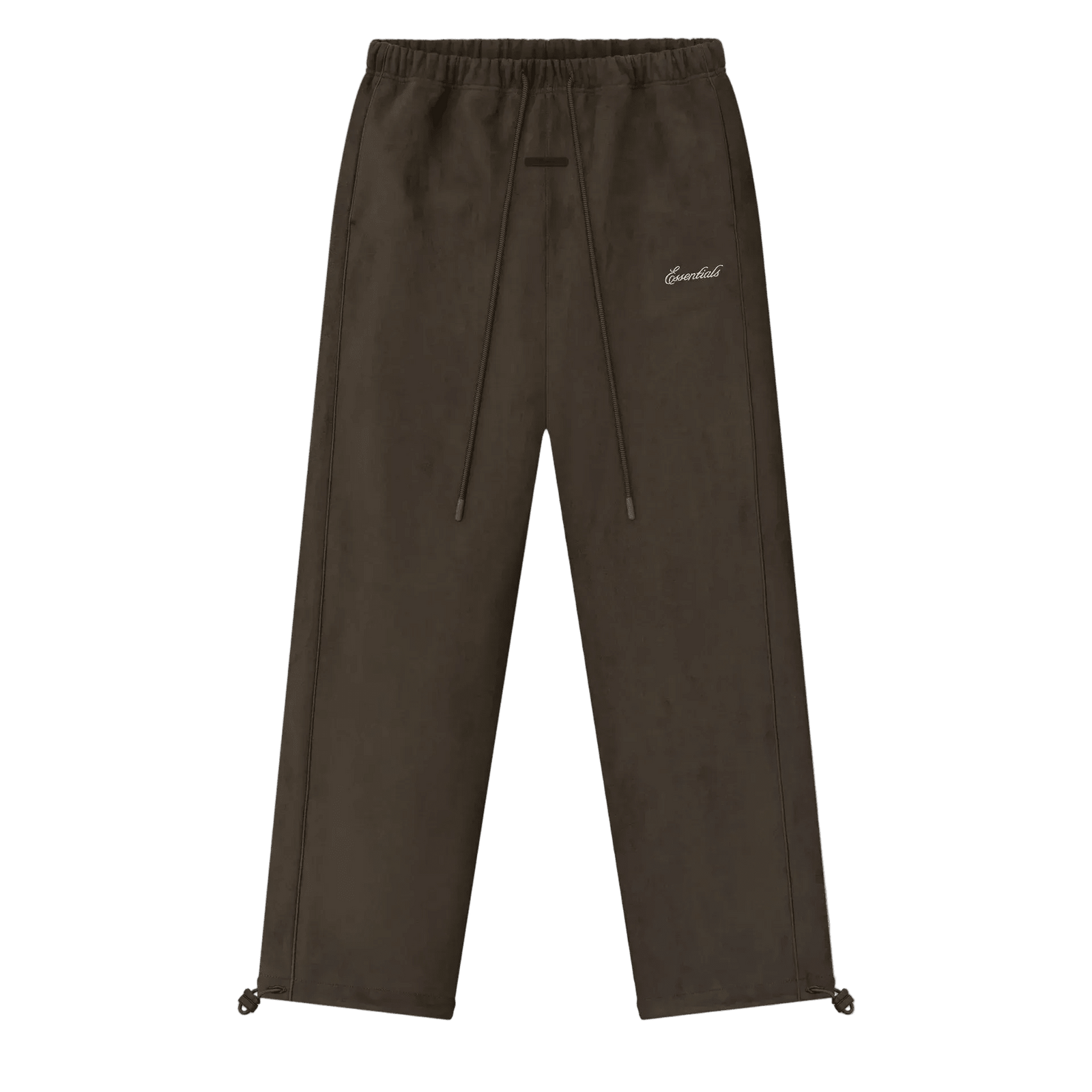 Fear Of God Essentials Suede Fleece Signature Relaxed Pant Brown - Im Your Wardrobe