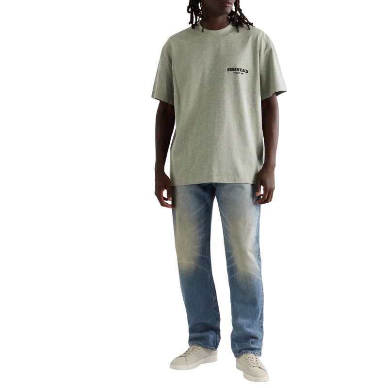 Fear of God Essentials T - Shirt - Dark Oatmeal (Back Logo) - Im Your Wardrobe