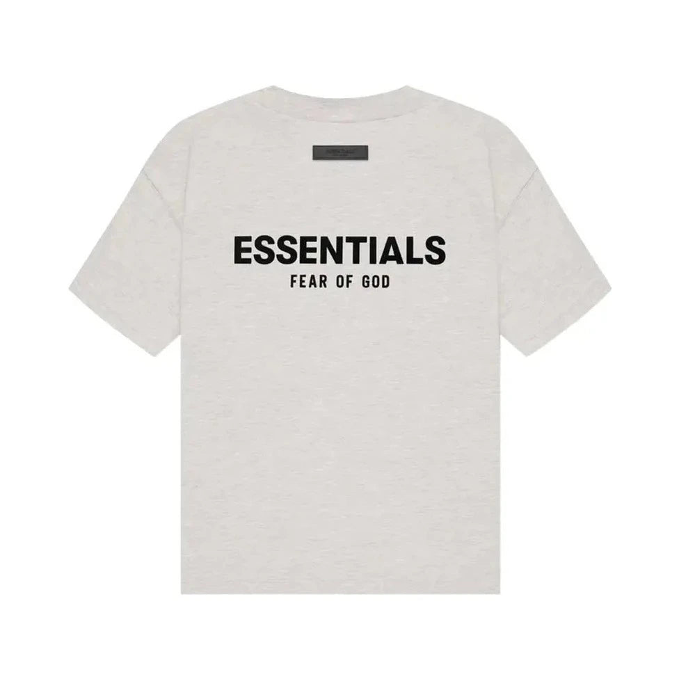 Fear of God Essentials T-Shirt Light Oatmeal (SS22) - Im Your Wardrobe