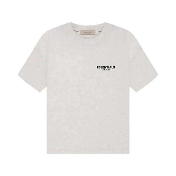 Fear of God Essentials T-Shirt Light Oatmeal (SS22) - Im Your Wardrobe