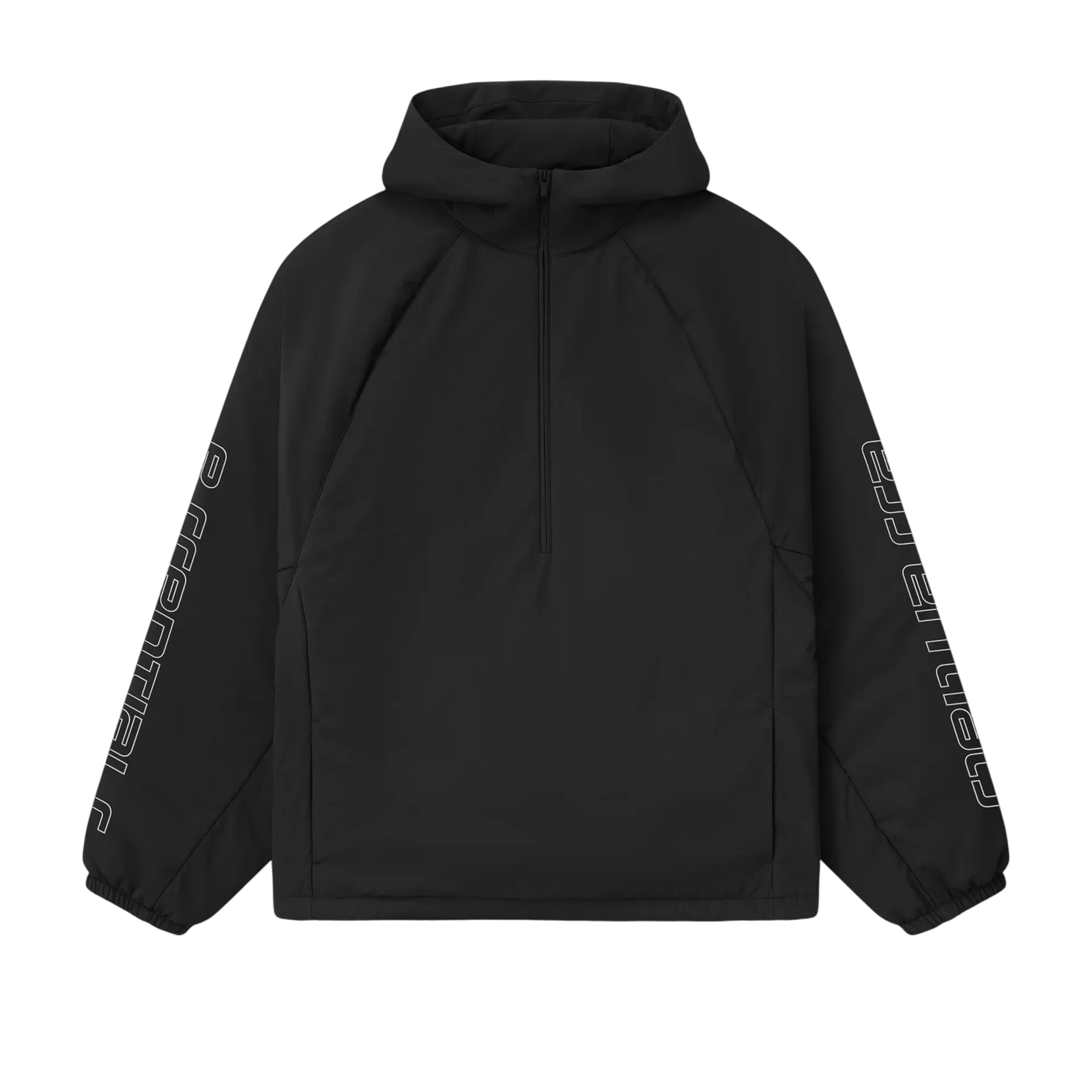 Fear of God Essentials Tech Nylon Half Zip Anorak Vintage Black - Im Your Wardrobe