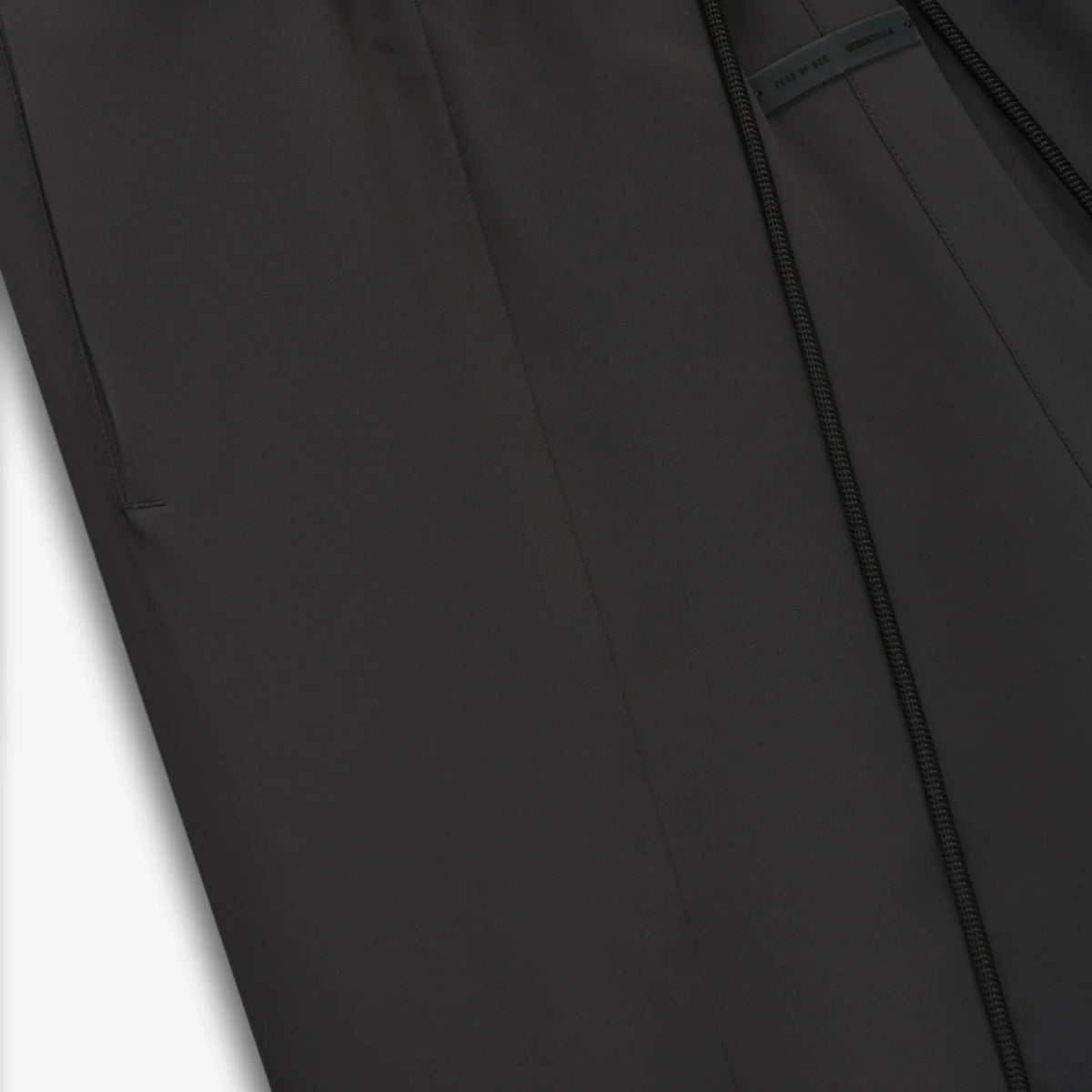 Fear of God Essentials Tech Nylon Relaxed Track Pant Vintage Black - Im Your Wardrobe