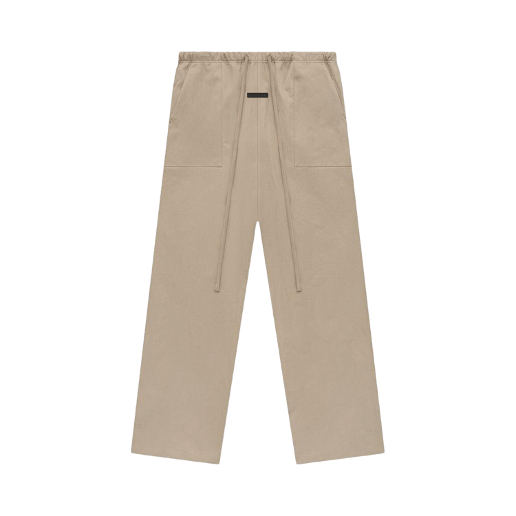 Fear of God Essentials Textured Nylon Utility Pants Desert Sand (FW24) - Im Your Wardrobe