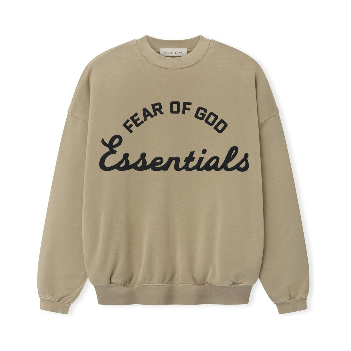 Fear of God Essentials Training 90s Crewneck Sweatshirt Faded Dune - Im Your Wardrobe