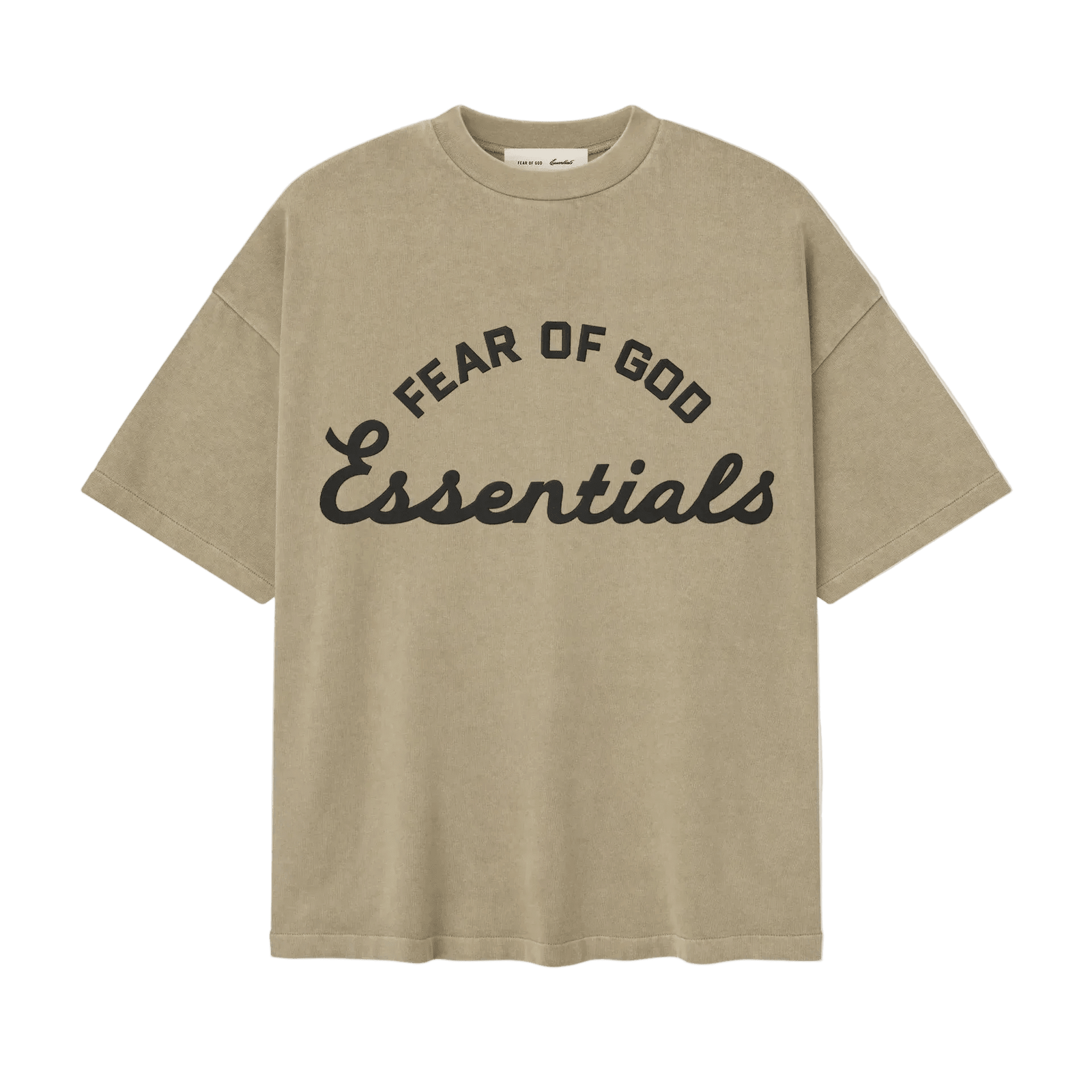 Fear Of God Essentials Training 90s Short Sleeve Tee Faded Dune - Im Your Wardrobe
