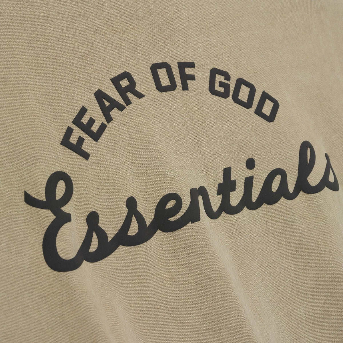 Fear Of God Essentials Training 90s Short Sleeve Tee Faded Dune - Im Your Wardrobe