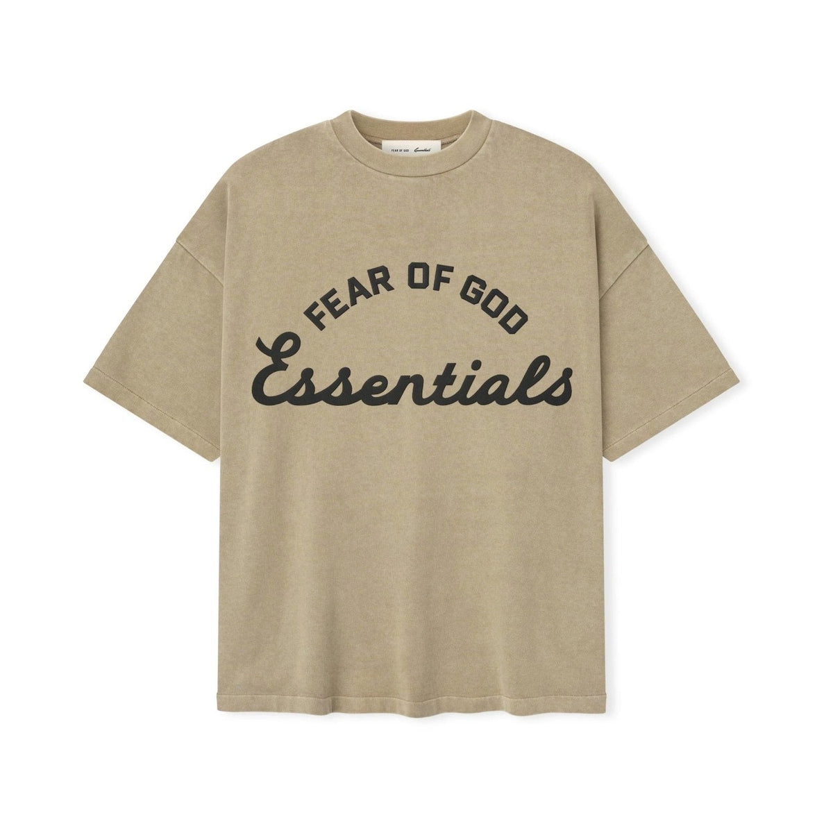 Fear of God Essentials Training 90s Tee Faded Dune - Im Your Wardrobe