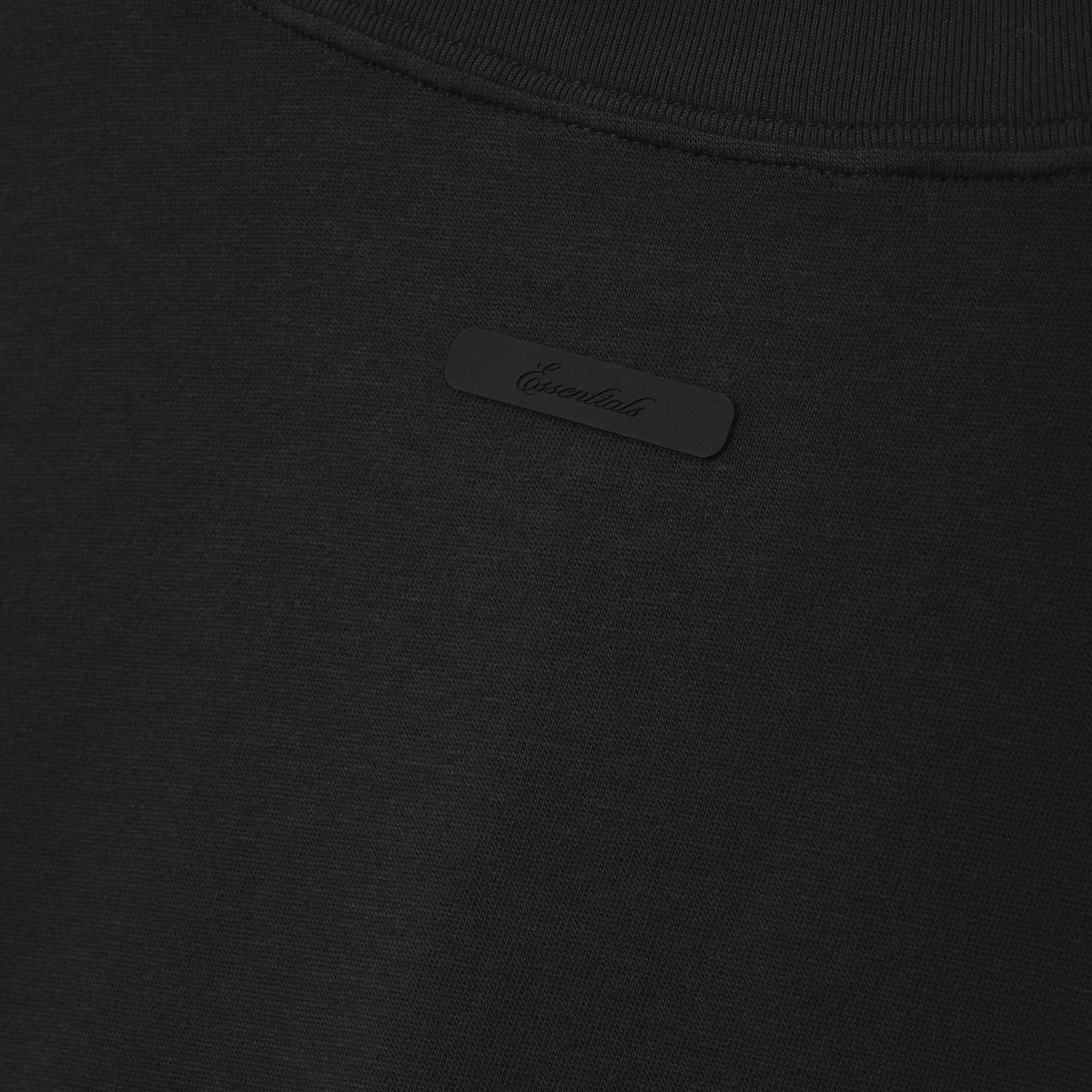 Fear of God Essentials Tri-Blend Essential Tee Slim Fit Vintage Black (SS26) - Im Your Wardrobe