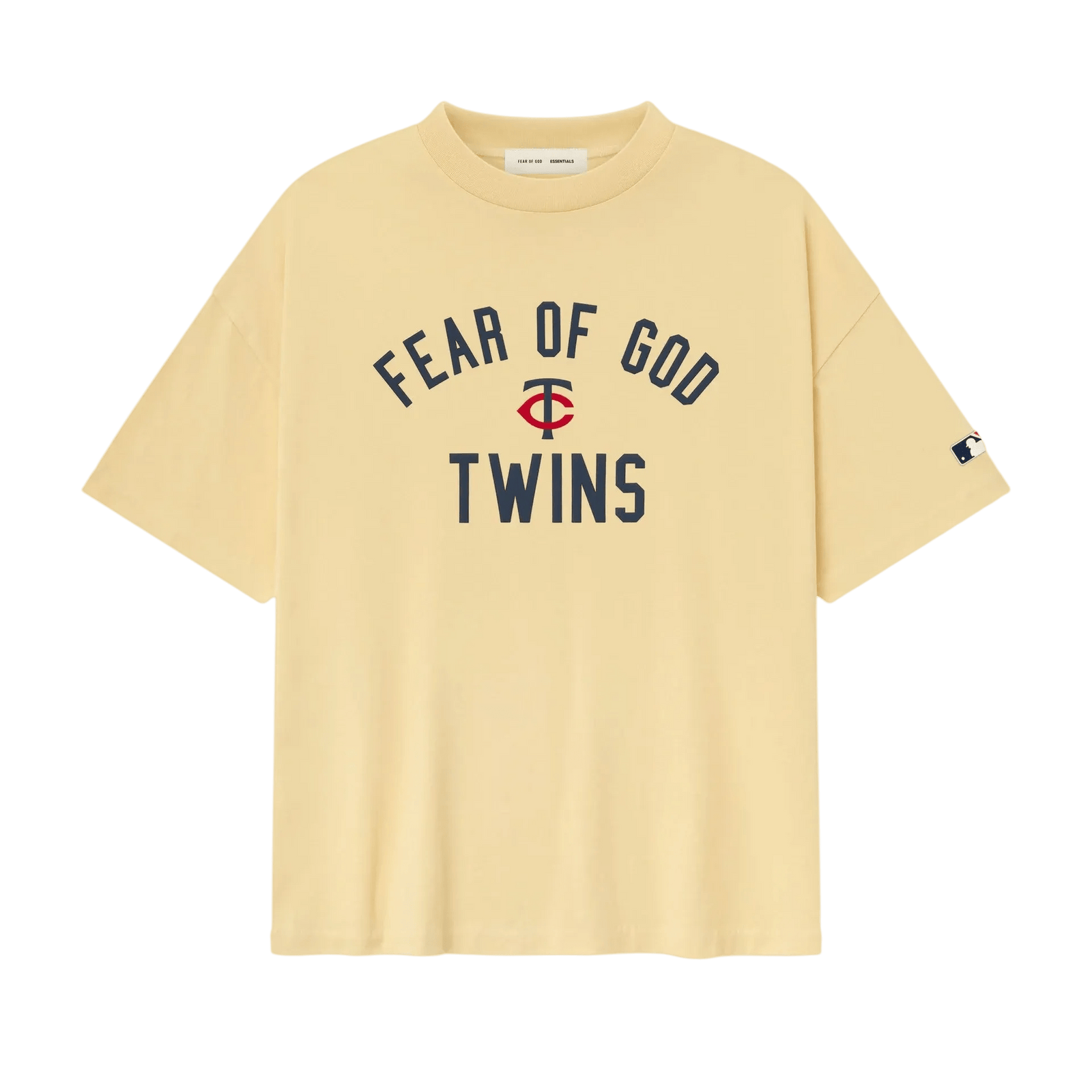 Fear of God Essentials Twins 90s Tee Italian Straw - Im Your Wardrobe