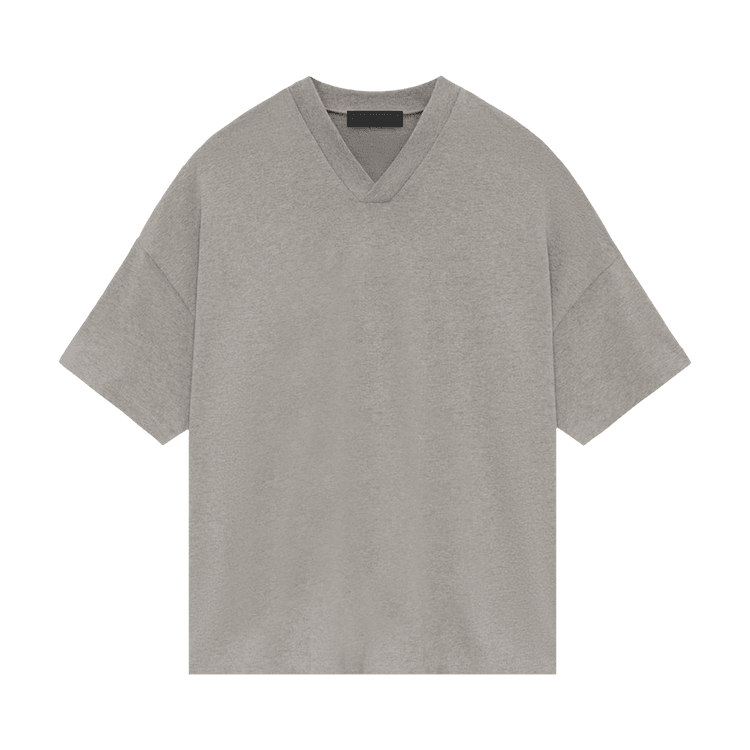 Fear of God Essentials V Neck Heather Grey (SS24) - Im Your Wardrobe