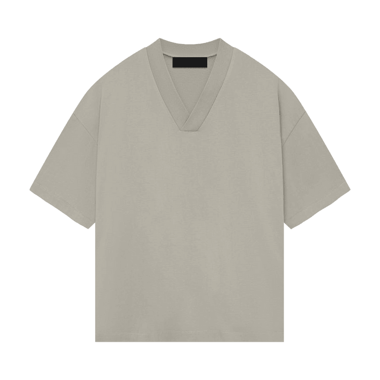 Fear of God Essentials V Neck T-Shirt Seal (SS24) - Im Your Wardrobe