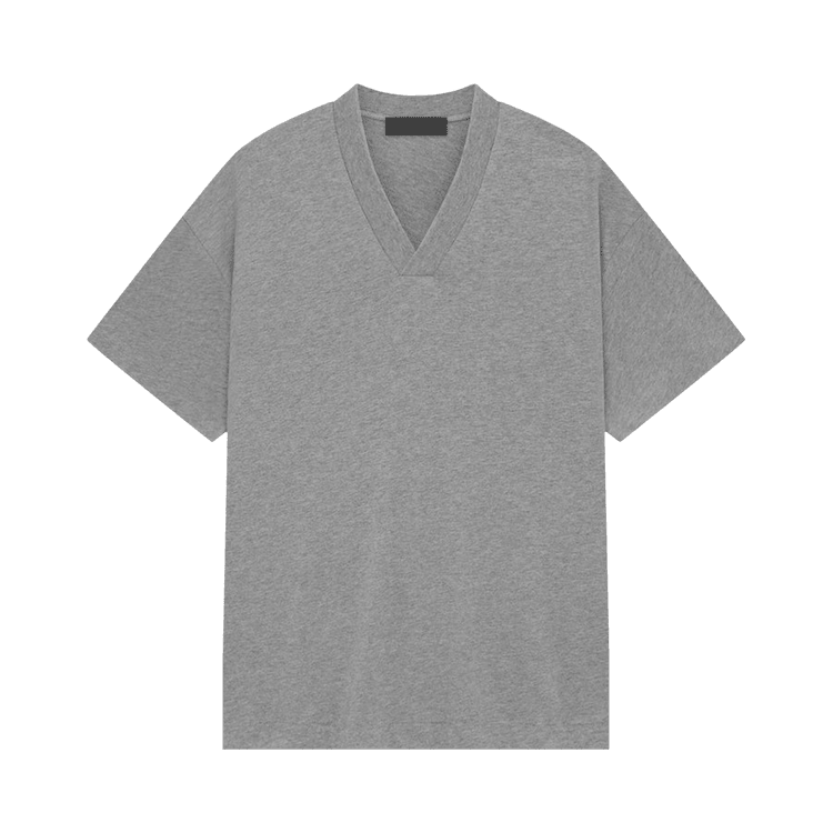 Fear of God Essentials V-Neck Tee (3 Pack) Dark Heather (FW24) - Im Your Wardrobe