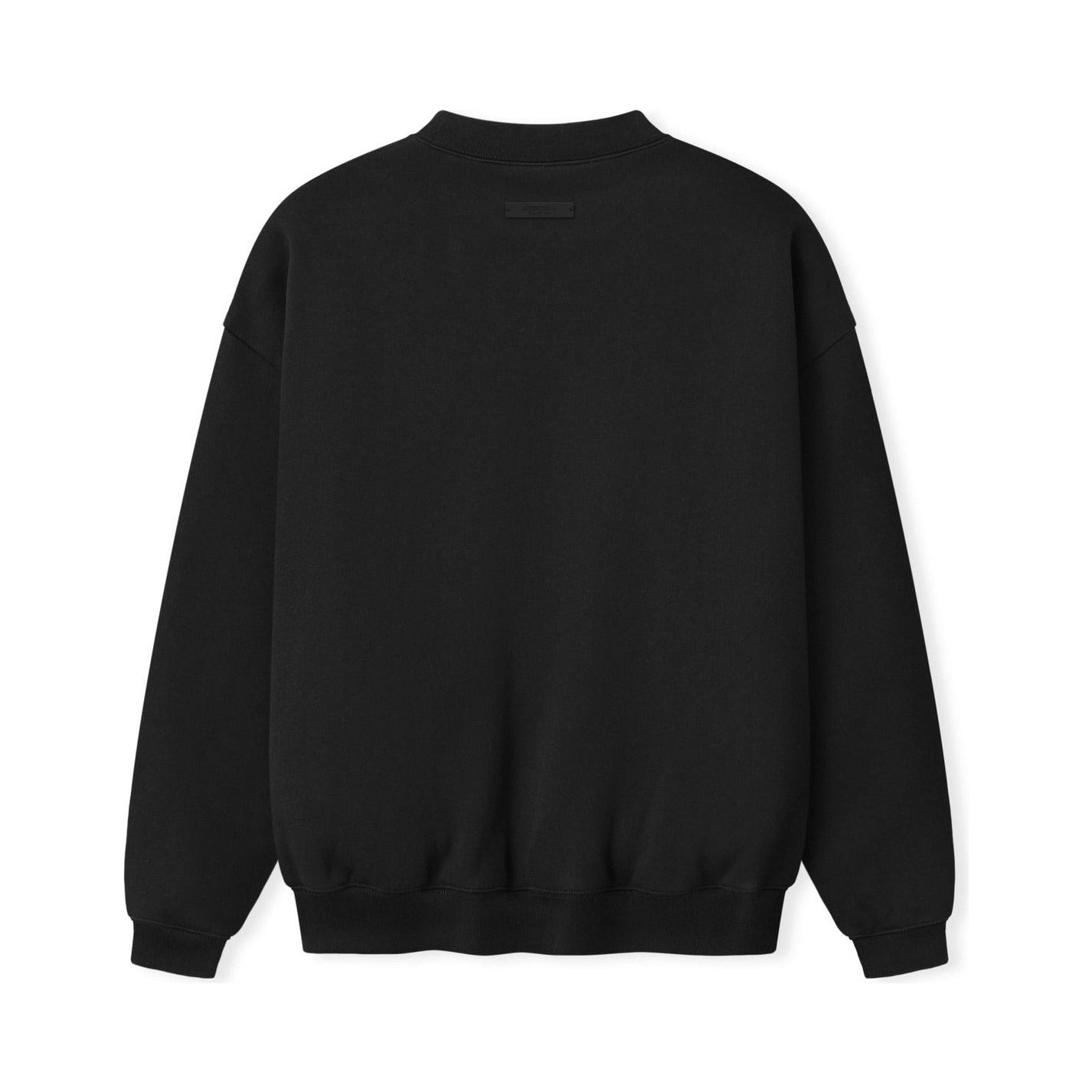 Fear of God Essentials Varsity 90s Crewneck Sweatshirt Vintage Black - Im Your Wardrobe