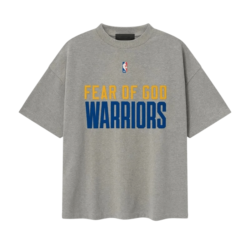 Fear of God Essentials Warriors 90s Tee Concrete Heather - Im Your Wardrobe