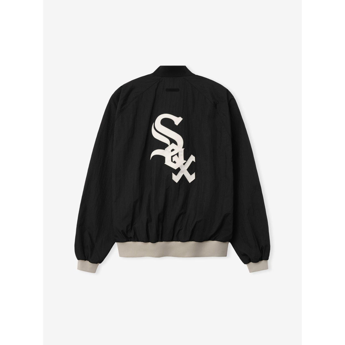 Fear of God Essentials White Sox Half Zip Pullover Black - Im Your Wardrobe