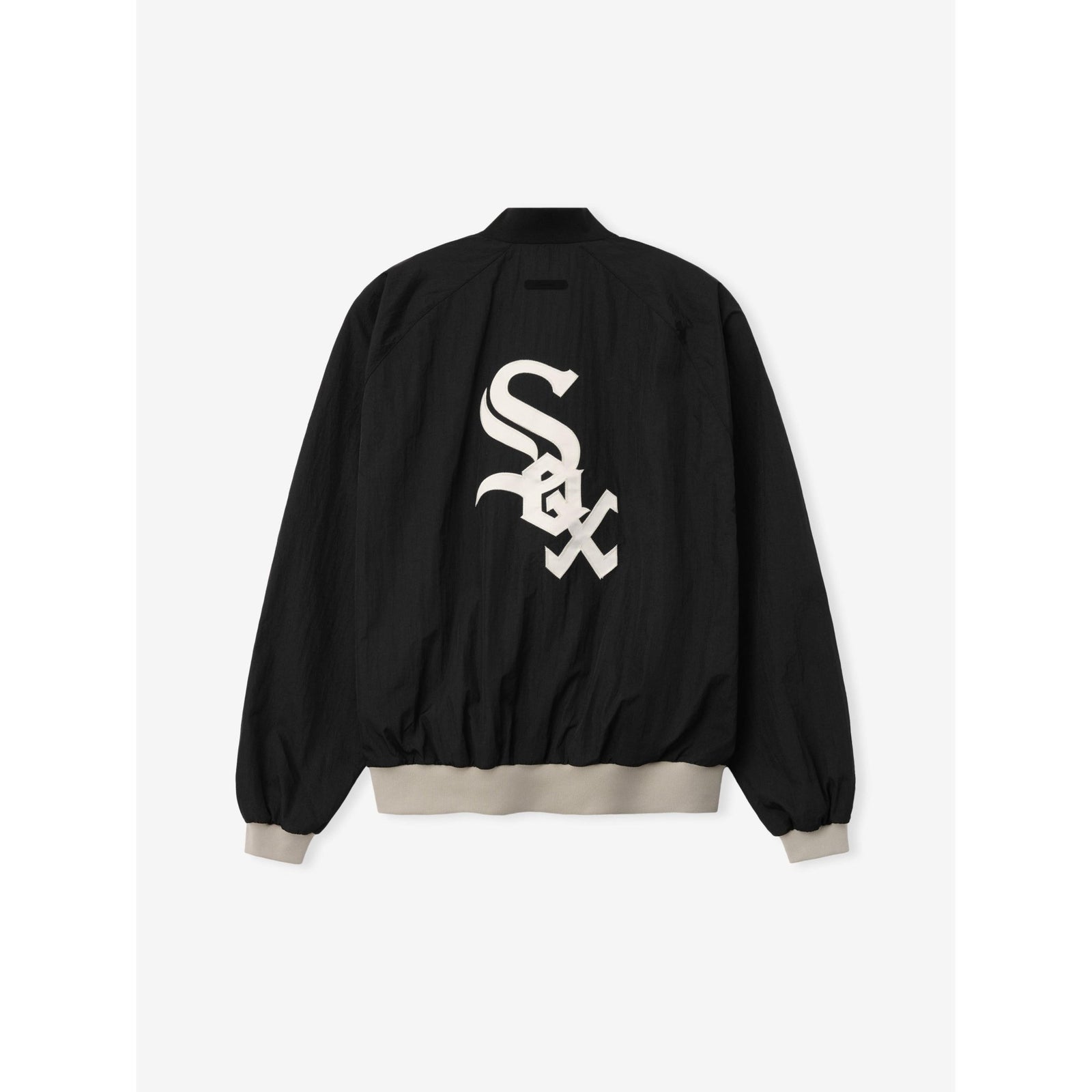 Fear of God Essentials White Sox Half Zip Pullover Black - Im Your Wardrobe