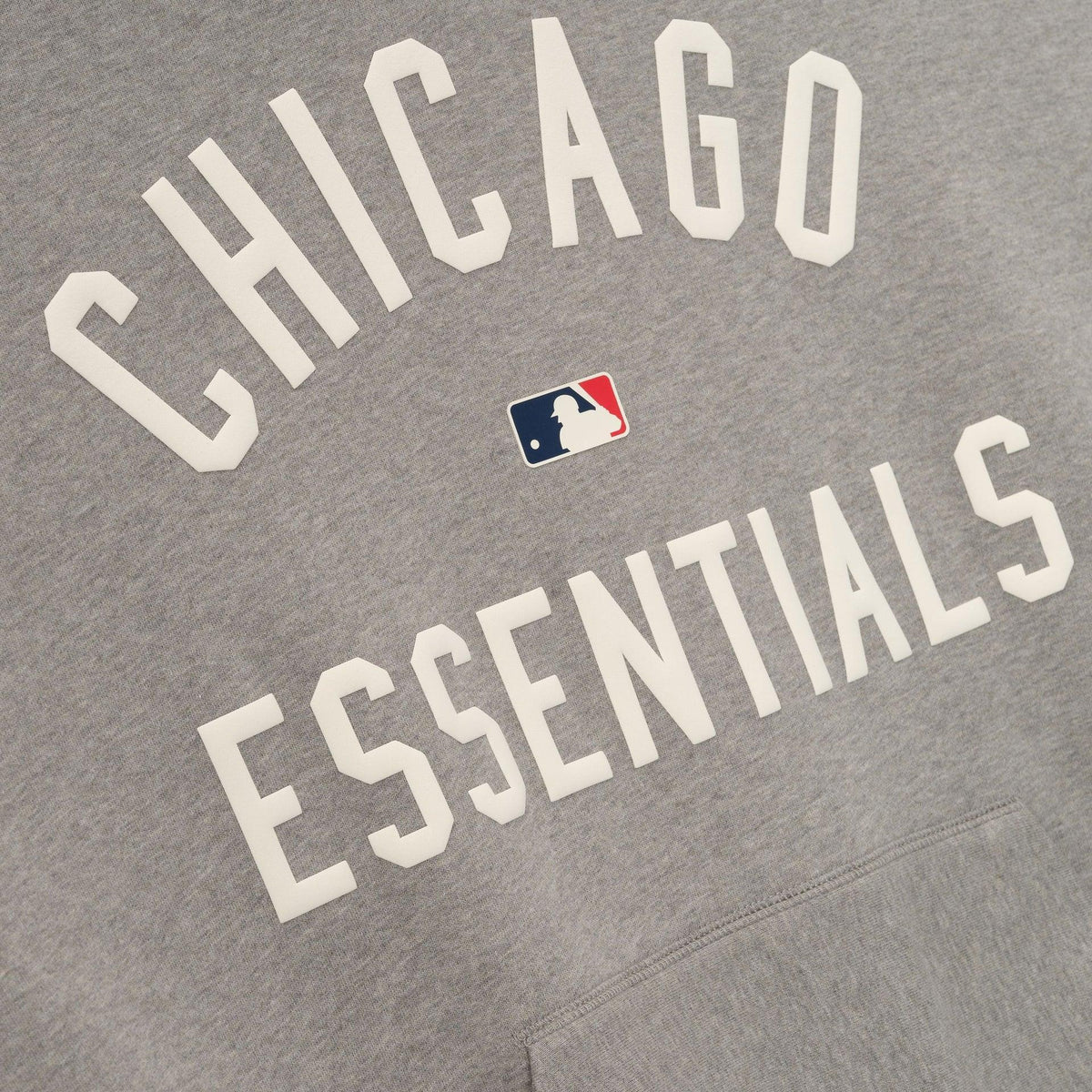 Fear of God Essentials White Sox Sport Hoodie Concrete Heather/Black - Im Your Wardrobe