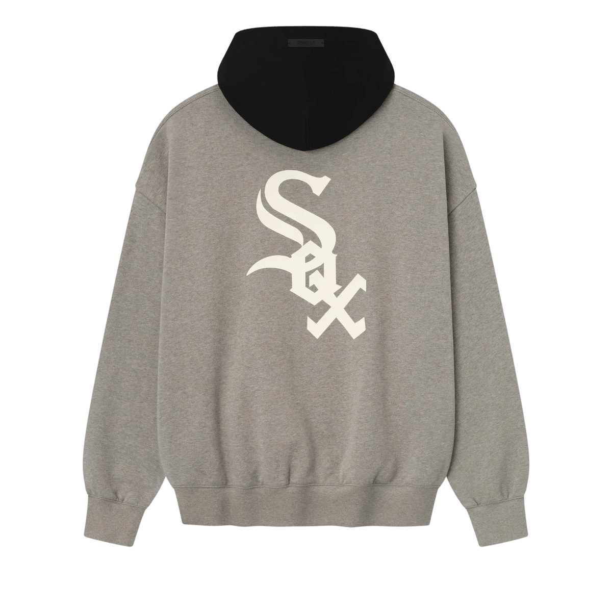 Fear of God Essentials White Sox Sport Hoodie Concrete Heather/Black - Im Your Wardrobe