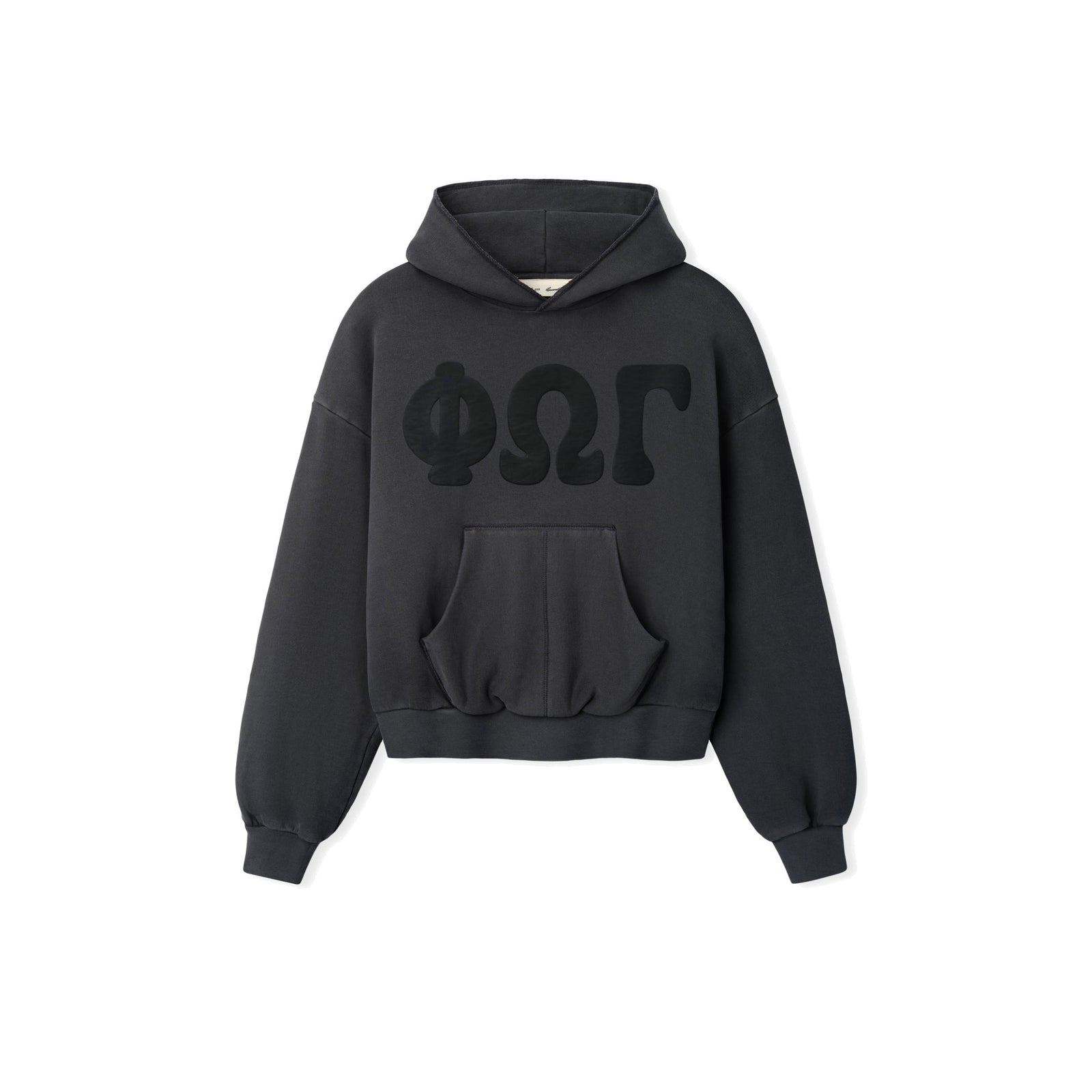 Fear of God Essentials Women's 90s Fleece Hoodie Classic Fit Washed Iron Grey - Im Your Wardrobe